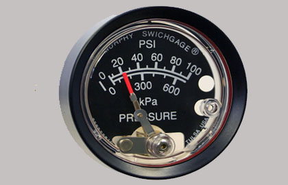 A20P or A25P Series Mechanical Industrial Pressure Gauges